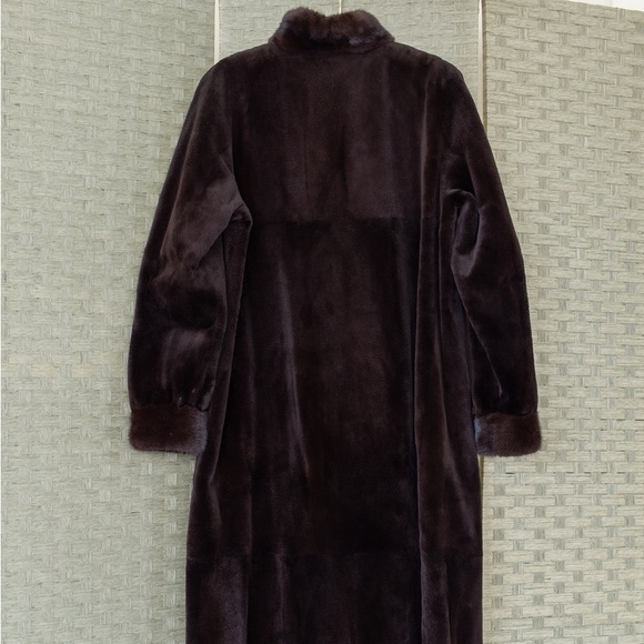 Authentic Sheared Mink Coat - Full length Danish Mink - Picture 3 of 14